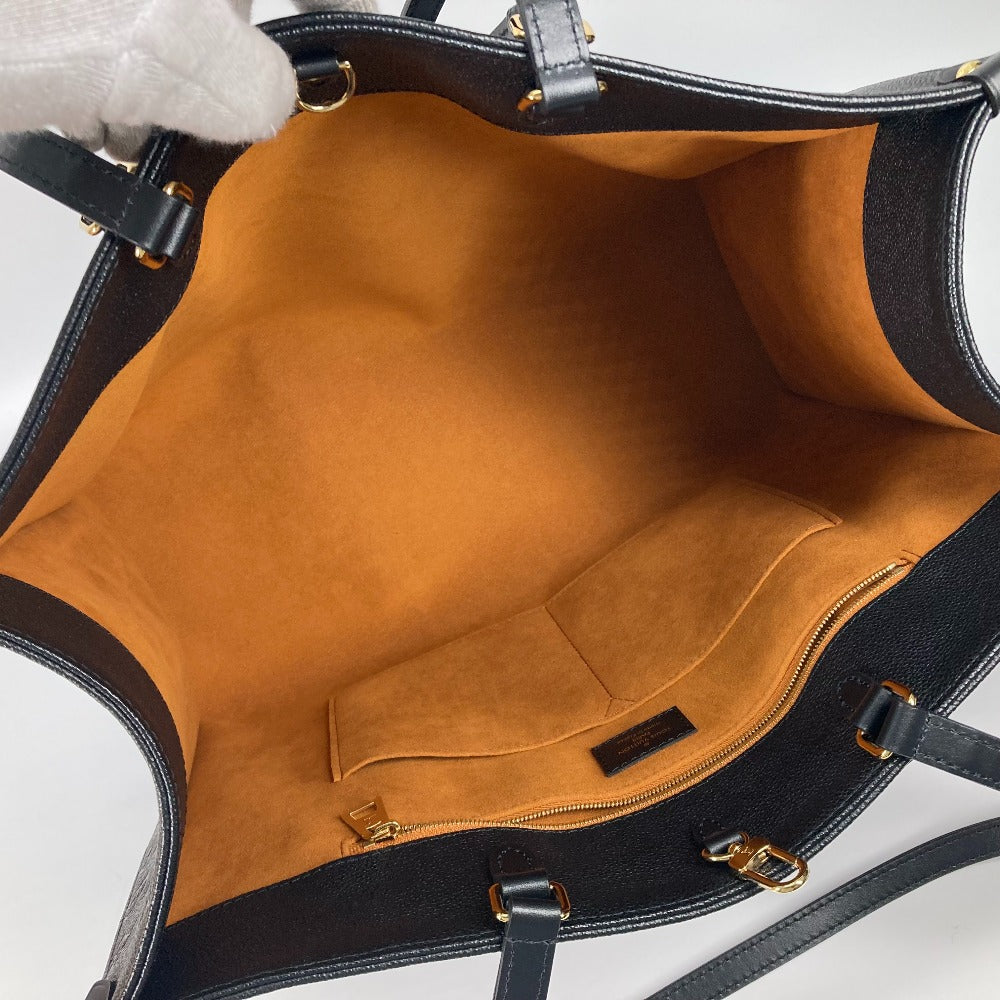 LOUIS VUITTON Tote Bag M44925 Monogram Ann Platt Leather black Monogram Ann Platt On the go GM