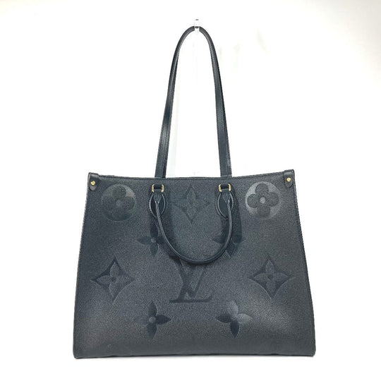 LOUIS VUITTON Tote Bag M44925 Monogram Ann Platt Leather black Monogram Ann Platt On the go GM