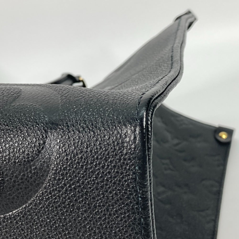 LOUIS VUITTON Tote Bag M44925 Monogram Ann Platt Leather black Monogram Ann Platt On the go GM