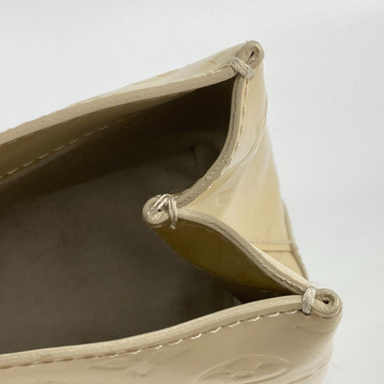 LOUIS VUITTON Tote Bag M91452 Monogram Vernis beige Monogram Vernis Wilsher PM Women Used Authentic