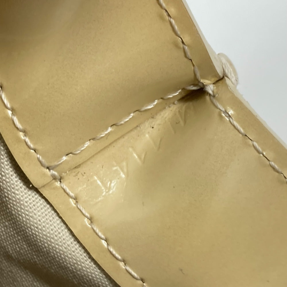 LOUIS VUITTON Tote Bag M91452 Monogram Vernis beige Monogram Vernis Wilsher PM Women Used Authentic