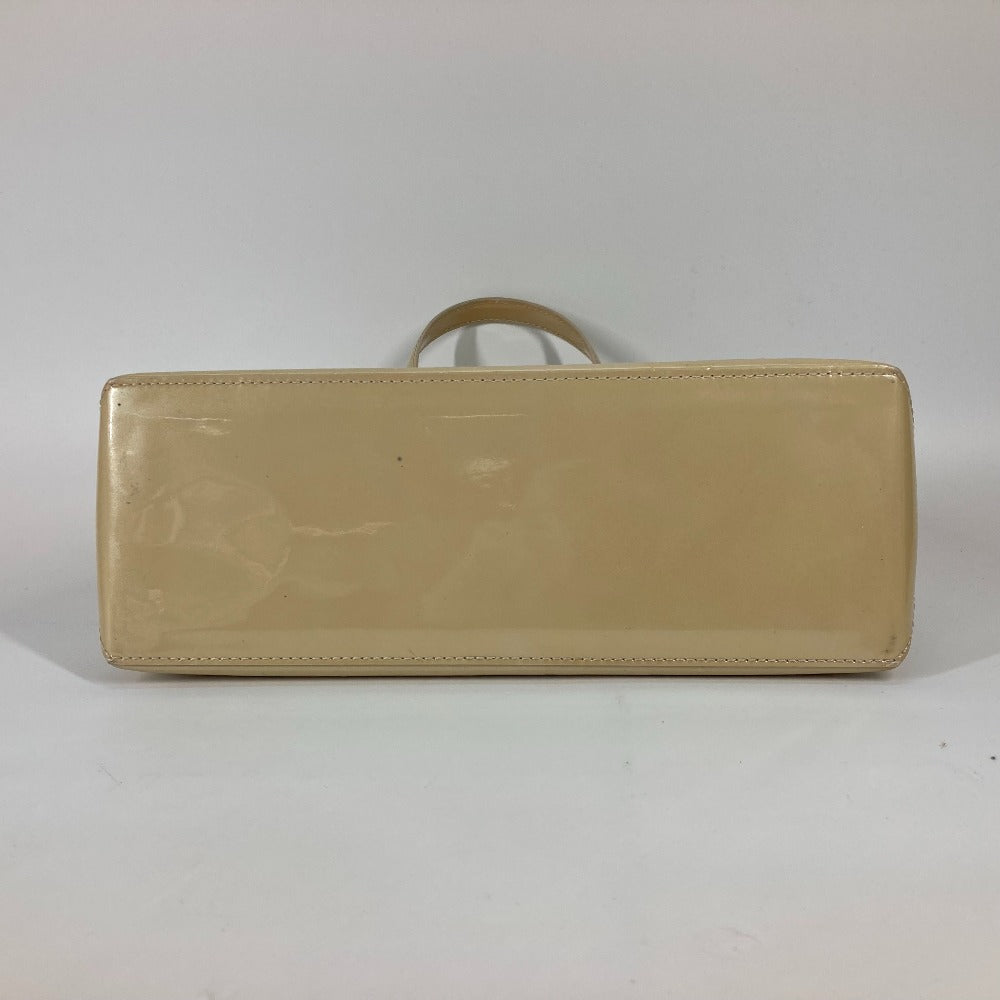 LOUIS VUITTON Tote Bag M91452 Monogram Vernis beige Monogram Vernis Wilsher PM Women Used Authentic
