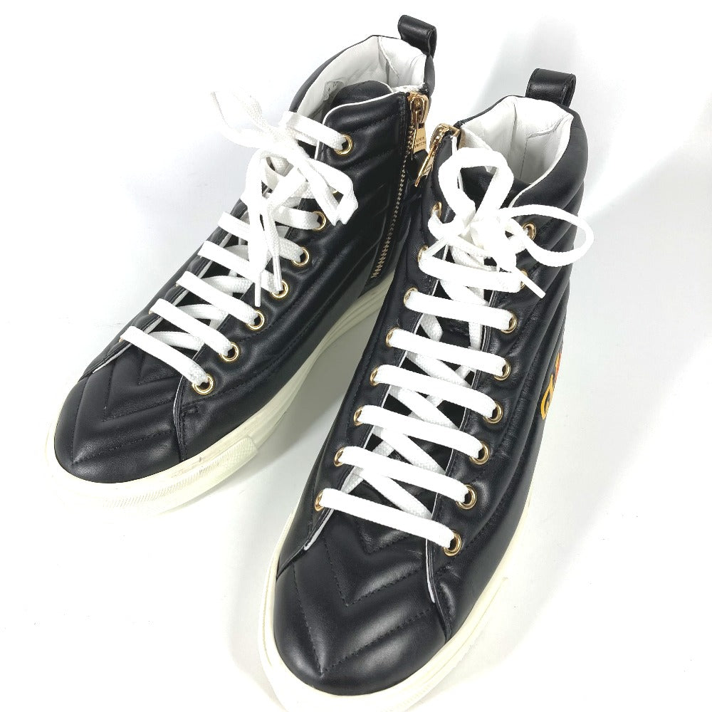 LOUIS VUITTON sneakers Leather, Leather black shoes shoes rainbow colors Stellar line 35 1/2
