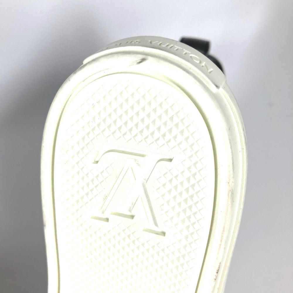 LOUIS VUITTON sneakers Leather, Leather black shoes shoes rainbow colors Stellar line 35 1/2