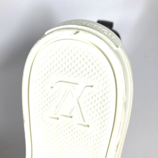 LOUIS VUITTON sneakers Leather, Leather black shoes shoes rainbow colors Stellar line 35 1/2