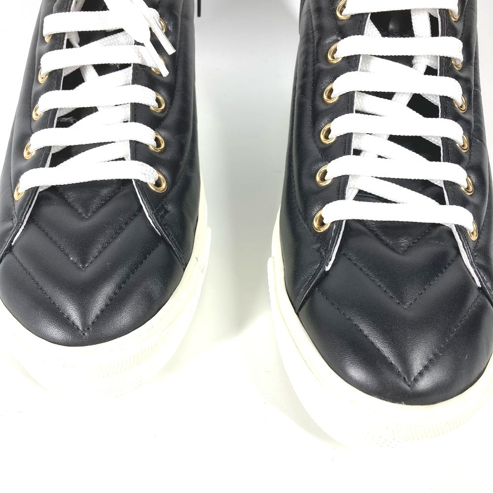 LOUIS VUITTON sneakers Leather, Leather black shoes shoes rainbow colors Stellar line 35 1/2