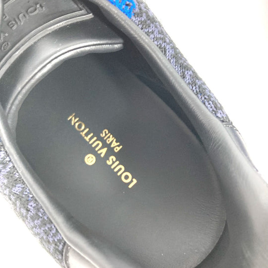 LOUIS VUITTON sneakers Fabric , Fabric blue Damier mens 7 Used Authentic