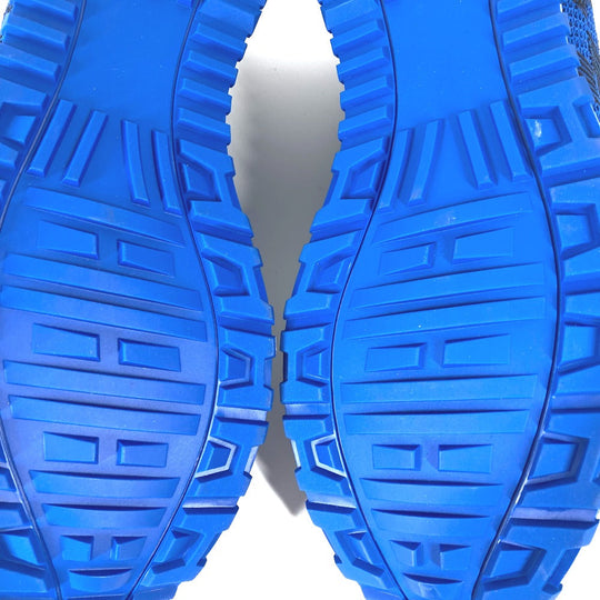 LOUIS VUITTON sneakers Fabric , Fabric blue Damier mens 7 Used Authentic