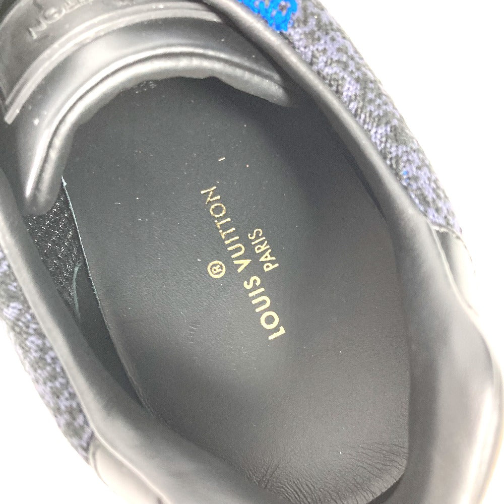 LOUIS VUITTON sneakers Fabric , Fabric blue Damier mens 7 Used Authentic