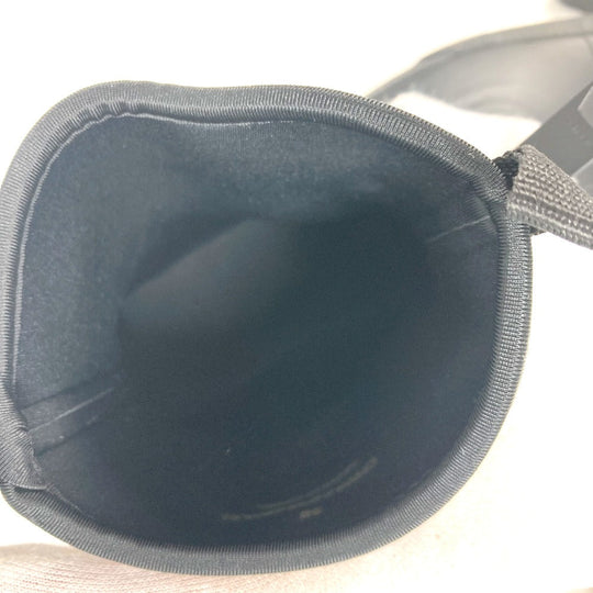 BURBERRY Rain shoes rubber beige check rain boots 35