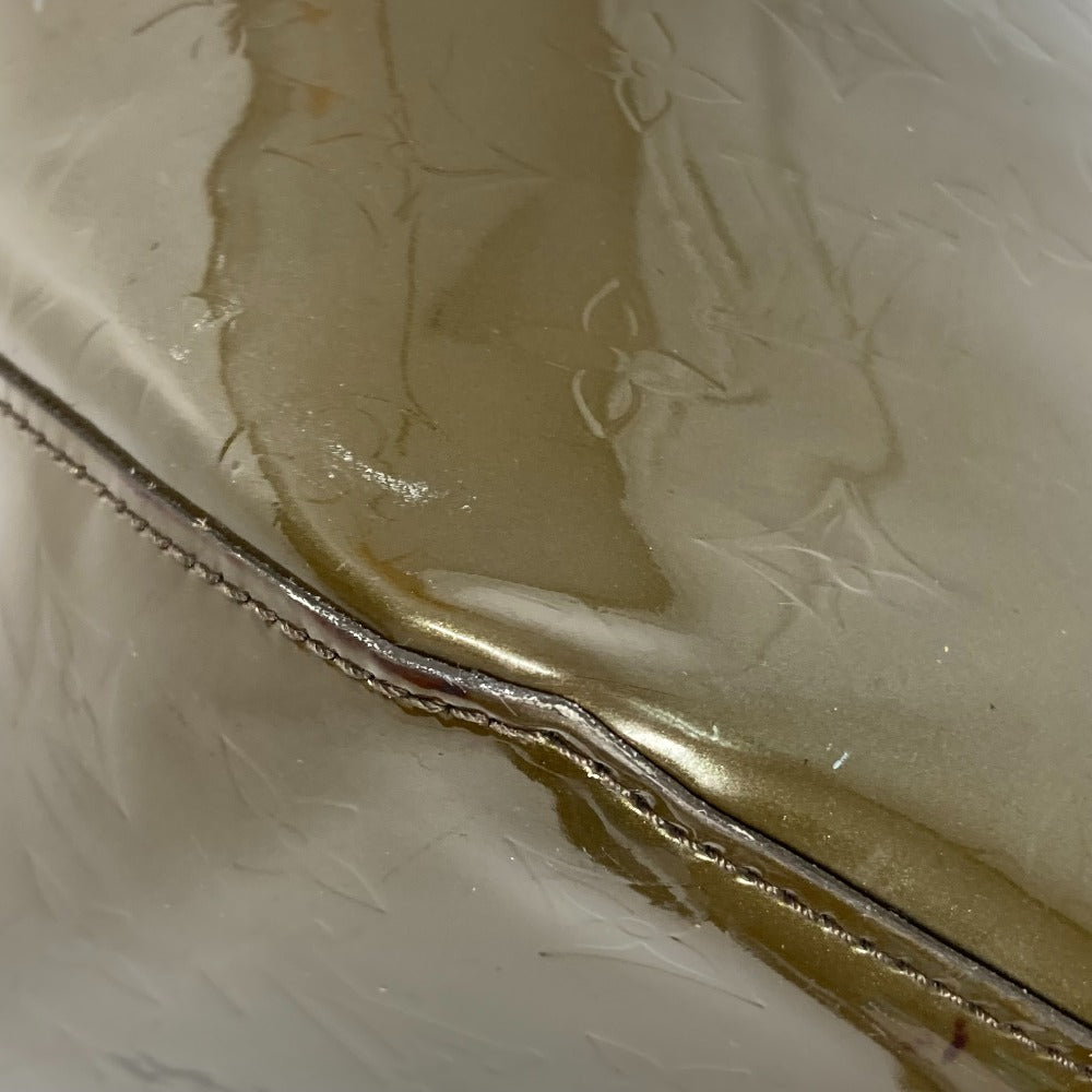 LOUIS VUITTON Shoulder Bag M93674 Monogram Vernis Canvas khaki Monogram Vernis Bellevue GM Women Used Authentic