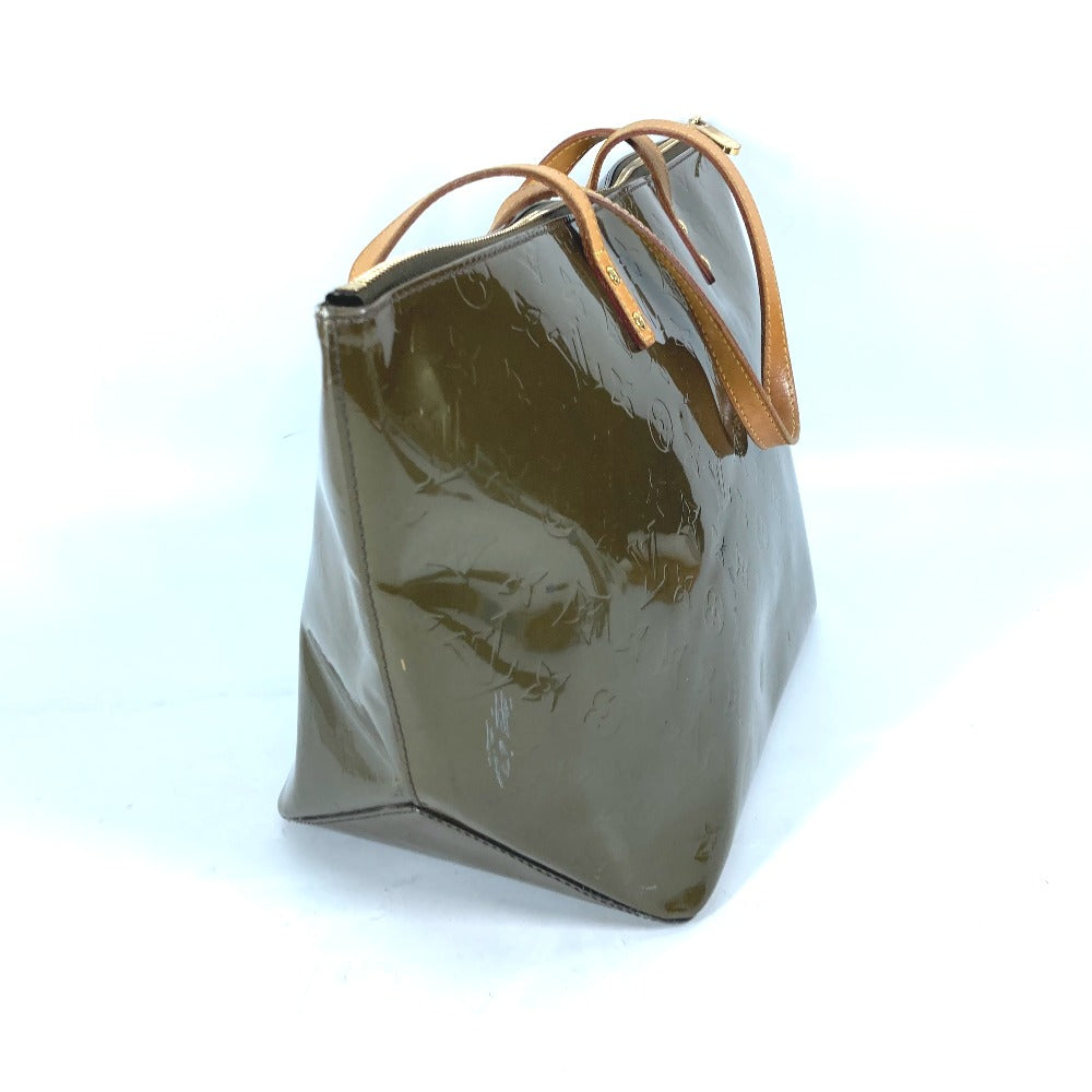 LOUIS VUITTON Shoulder Bag M93674 Monogram Vernis Canvas khaki Monogram Vernis Bellevue GM Women Used Authentic
