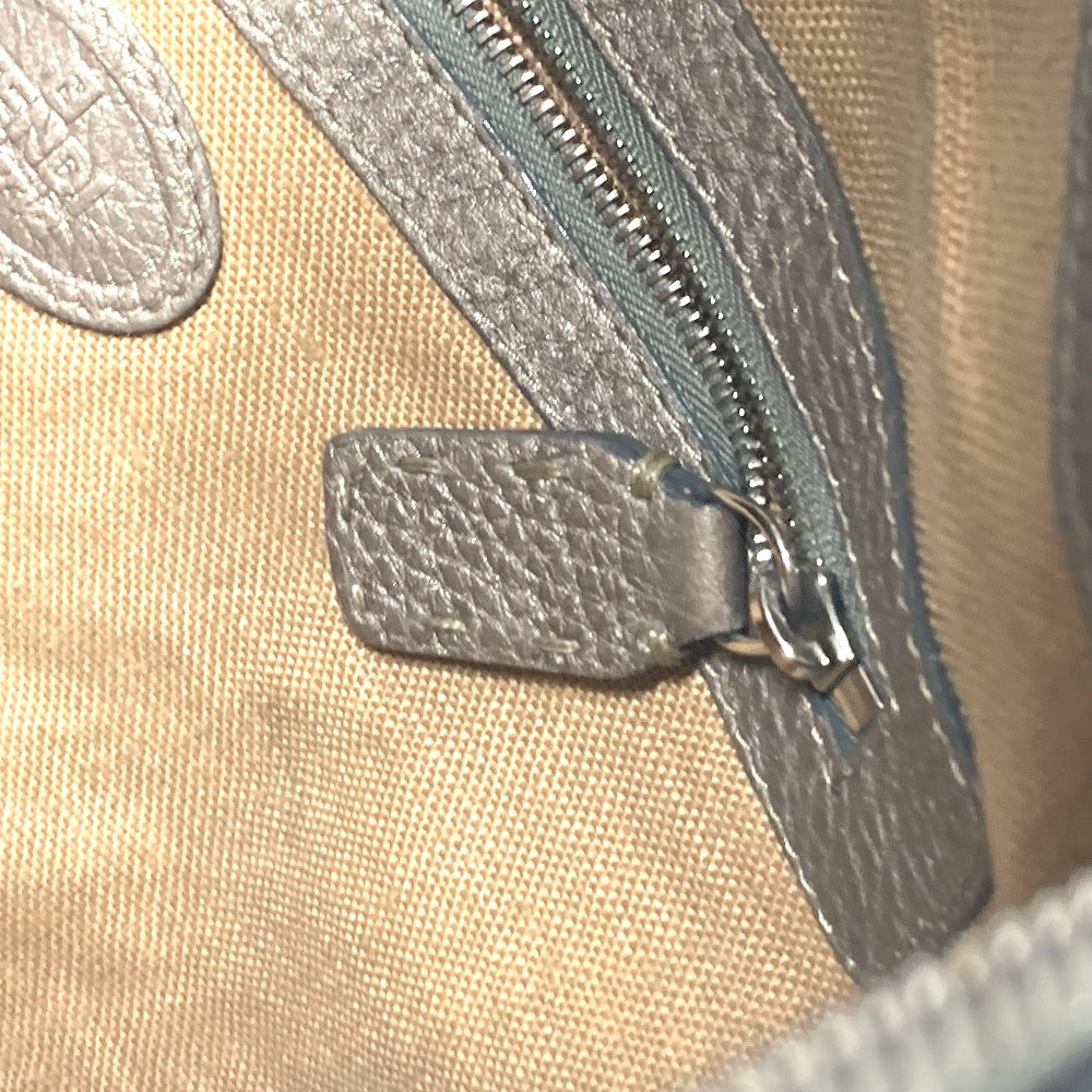 FENDI Shoulder Bag leather Beige type Celeria Women Used Authentic