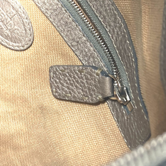 FENDI Shoulder Bag leather Beige type Celeria Women Used Authentic