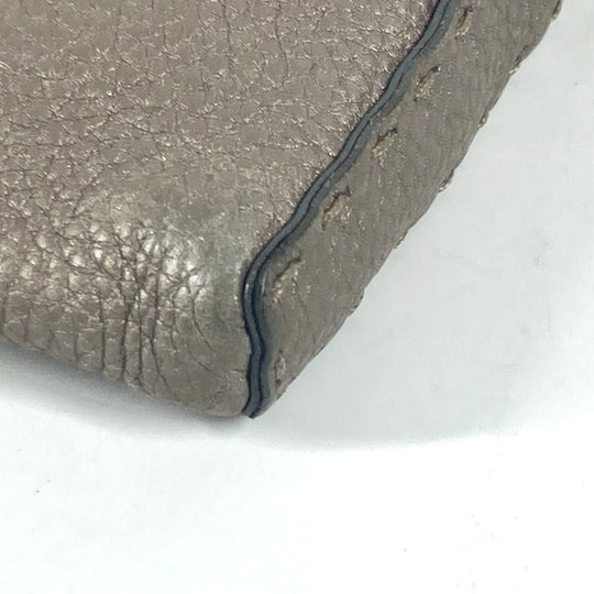 FENDI Shoulder Bag leather Beige type Celeria Women Used Authentic