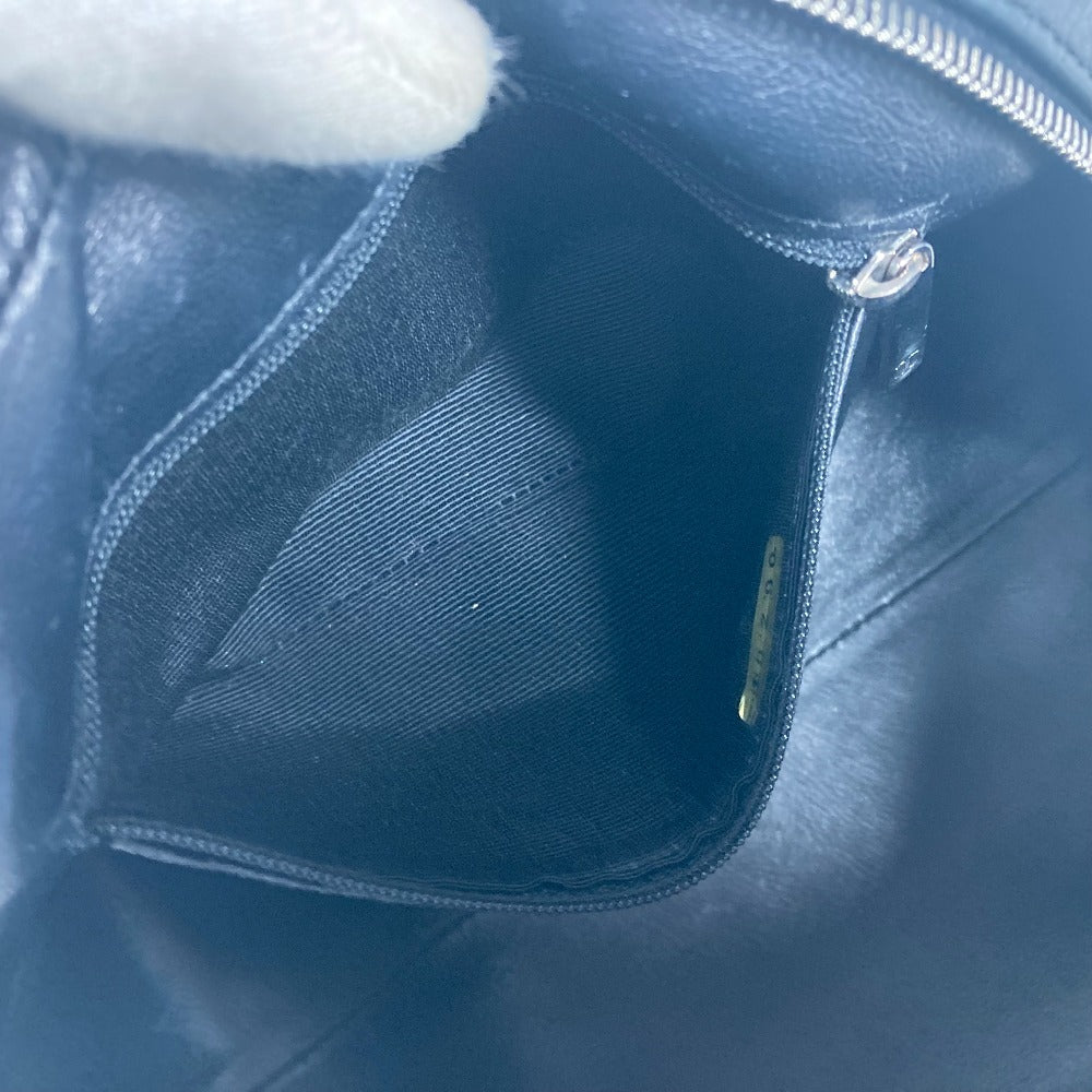 CHANEL Shoulder Bag leather white By color CC COCO Mark WChain Women Used Authentic