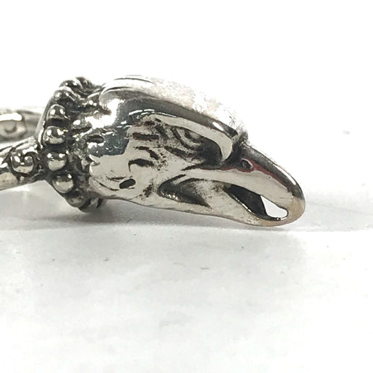 GUCCI Ring SV925 Silver Anger Forest ANGER FOREST Eagle head mens 14 Used Authentic