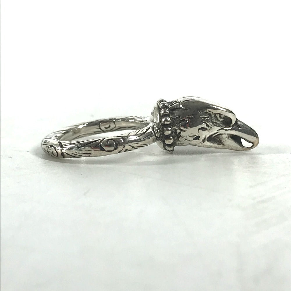 GUCCI Ring SV925 Silver Anger Forest ANGER FOREST Eagle head mens 14 Used Authentic