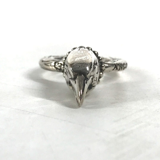 GUCCI Ring SV925 Silver Anger Forest ANGER FOREST Eagle head mens 14 Used Authentic