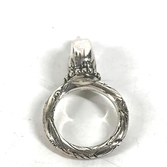 GUCCI Ring SV925 Silver Anger Forest ANGER FOREST Eagle head mens 14 Used Authentic