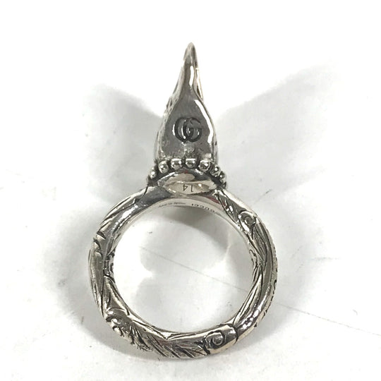 GUCCI Ring SV925 Silver Anger Forest ANGER FOREST Eagle head mens 14 Used Authentic