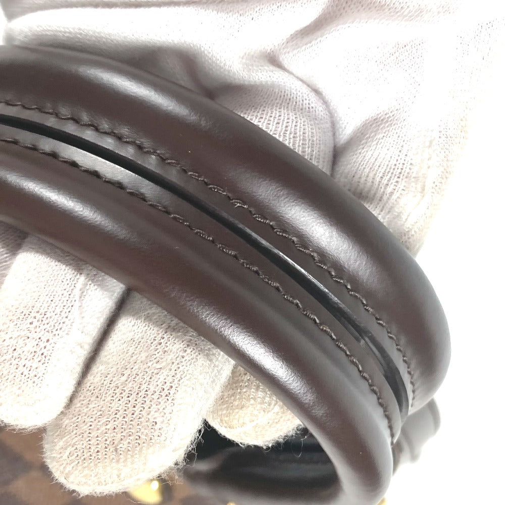 LOUIS VUITTON Tote Bag N41673  Damier canvas Brown Damier Brittany Women Used Authentic