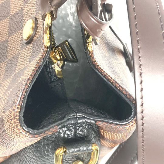 LOUIS VUITTON Tote Bag N41673  Damier canvas Brown Damier Brittany Women Used Authentic