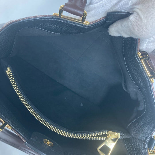 LOUIS VUITTON Tote Bag N41673  Damier canvas Brown Damier Brittany Women Used Authentic