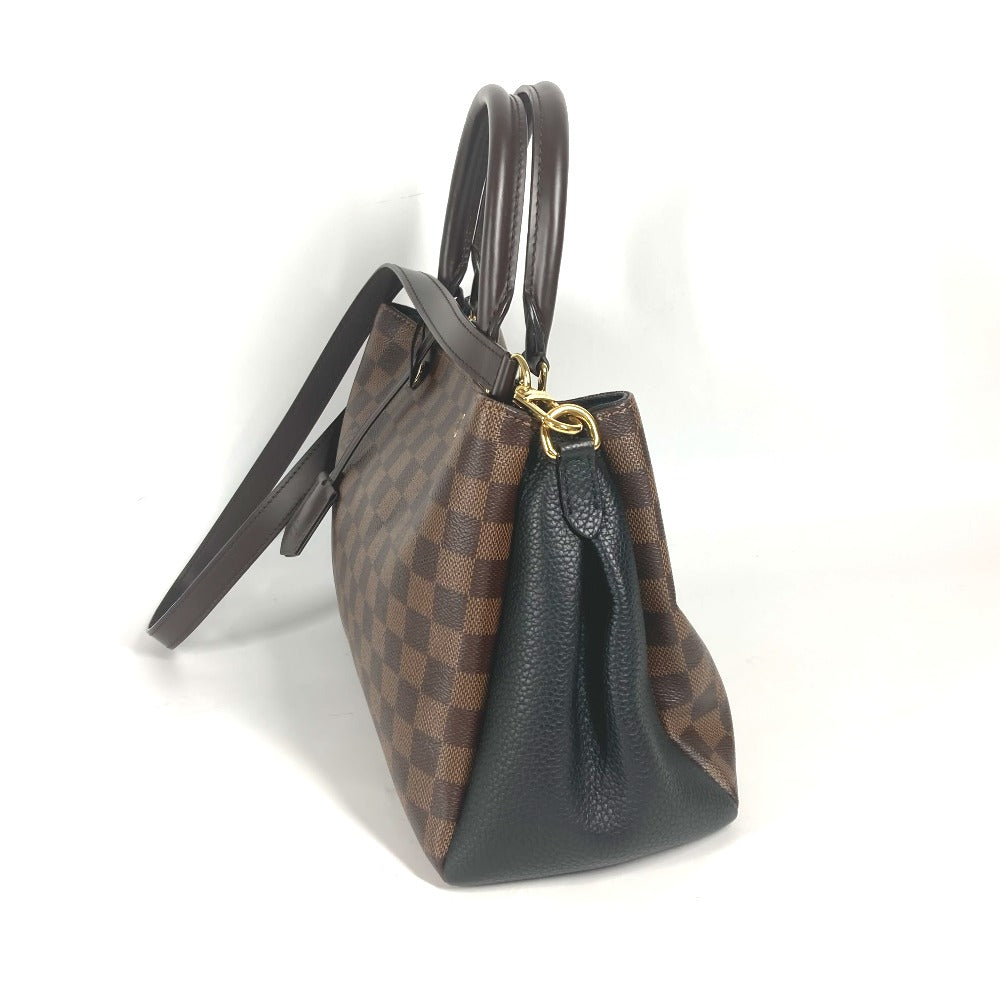 LOUIS VUITTON Tote Bag N41673  Damier canvas Brown Damier Brittany Women Used Authentic