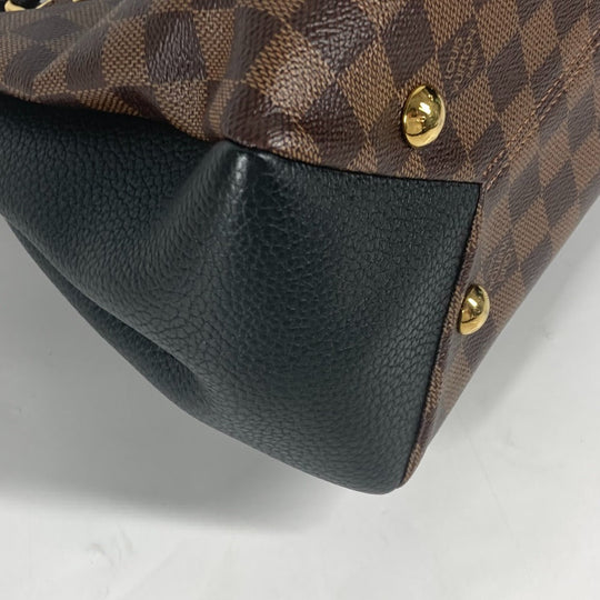 LOUIS VUITTON Tote Bag N41673  Damier canvas Brown Damier Brittany Women Used Authentic