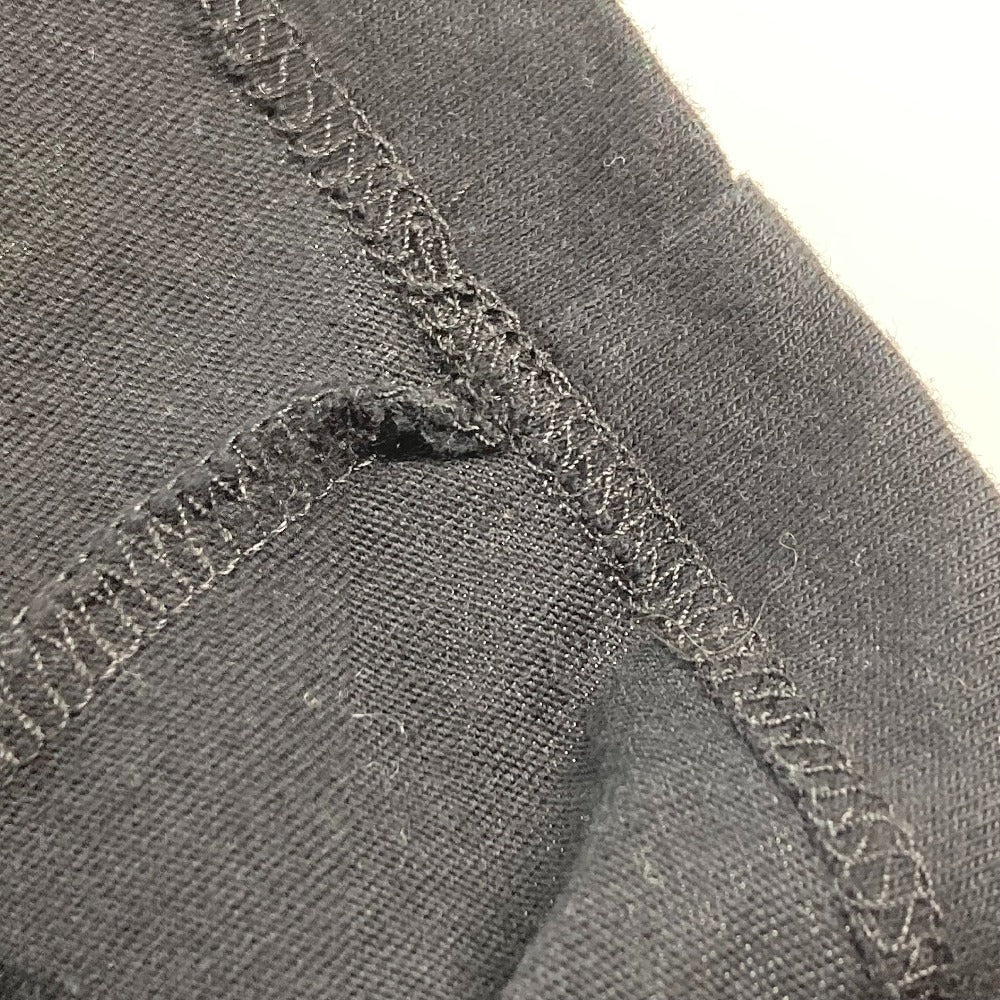 VALENTINO Short sleeve T-shirt UV3MG08C6K7 cotton Black x neon yellow apparel V logo mens M Used Authentic