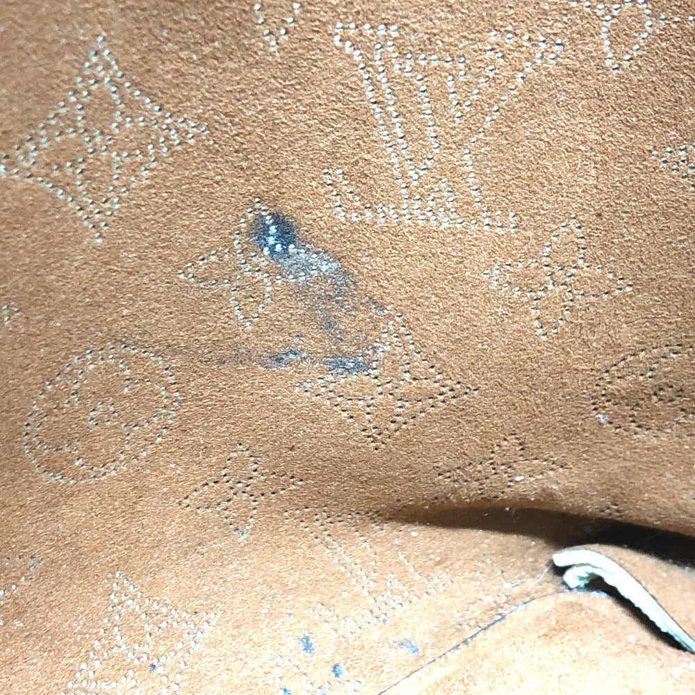 LOUIS VUITTON Tote Bag M59203 Calf leather SilverMetal Mahina Bella Women Used Authentic