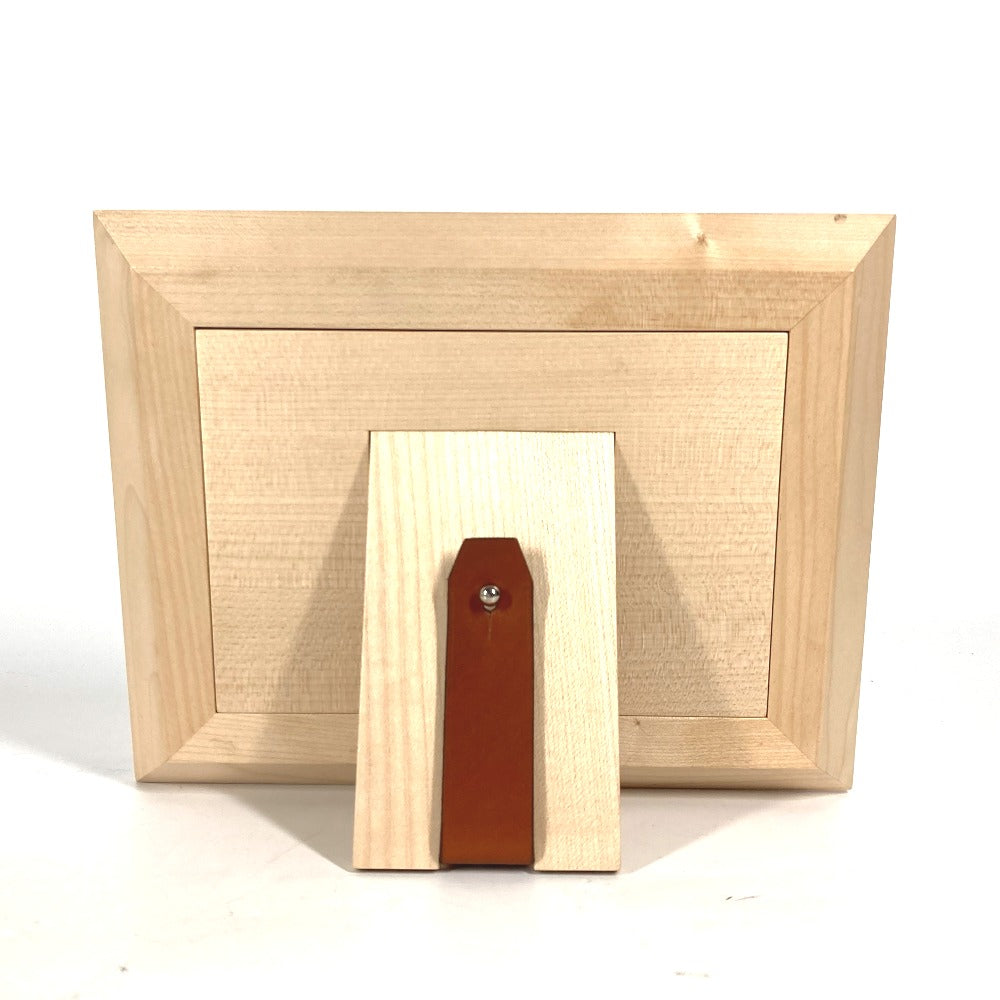 HERMES Photo frame Wood beige Tibi Photo Frame, Horizontal