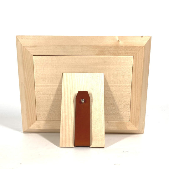 HERMES Photo frame Wood beige Tibi Photo Frame, Horizontal