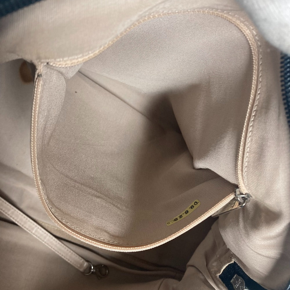 CHANEL Shoulder Bag leather black Unlimited logo