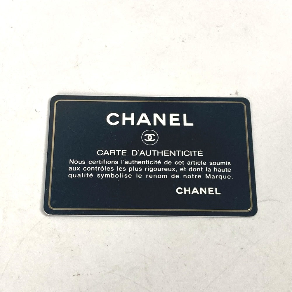 CHANEL Shoulder Bag leather black Unlimited logo