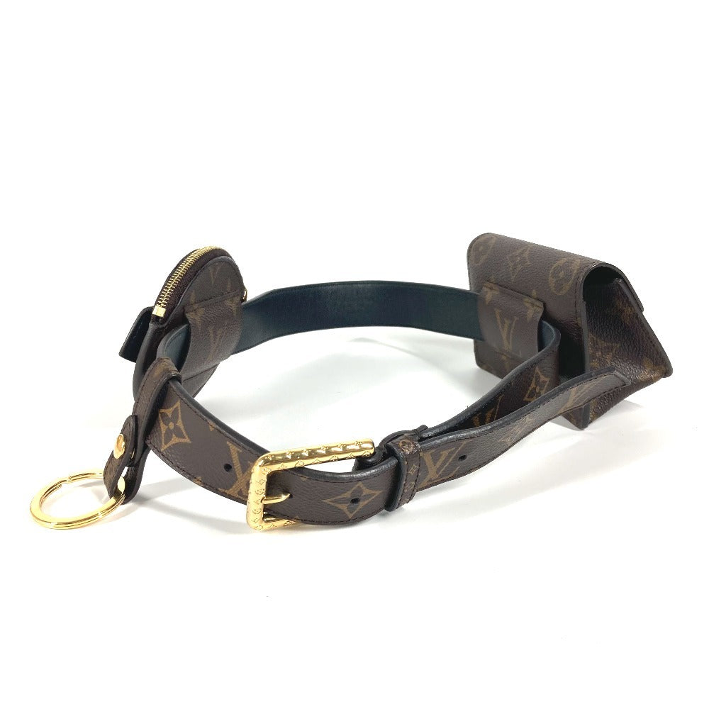 LOUIS VUITTON Waist bag M0236Y Monogram canvas Brown Monogram Santur Daily Multi Pocket 70