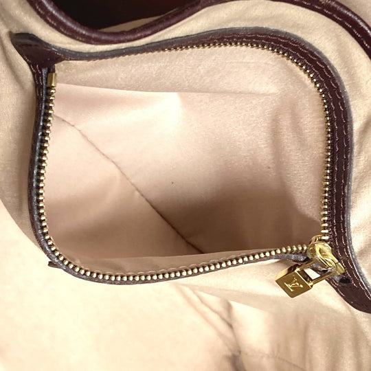 LOUIS VUITTON Tote Bag M92677 Monogram mini canvas Red Monogram mini Lucille GM