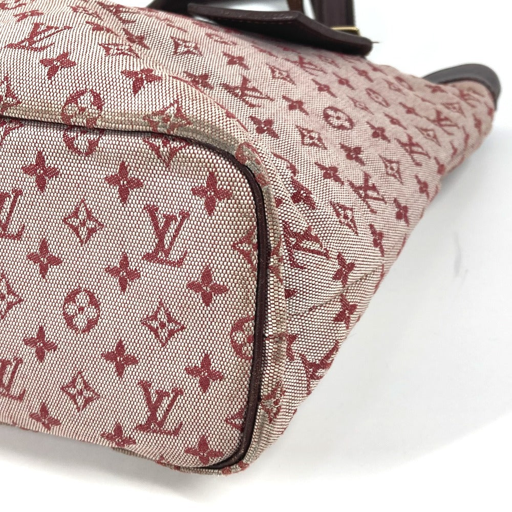 LOUIS VUITTON Tote Bag M92677 Monogram mini canvas Red Monogram mini Lucille GM