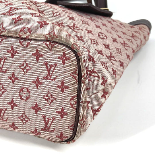 LOUIS VUITTON Tote Bag M92677 Monogram mini canvas Red Monogram mini Lucille GM