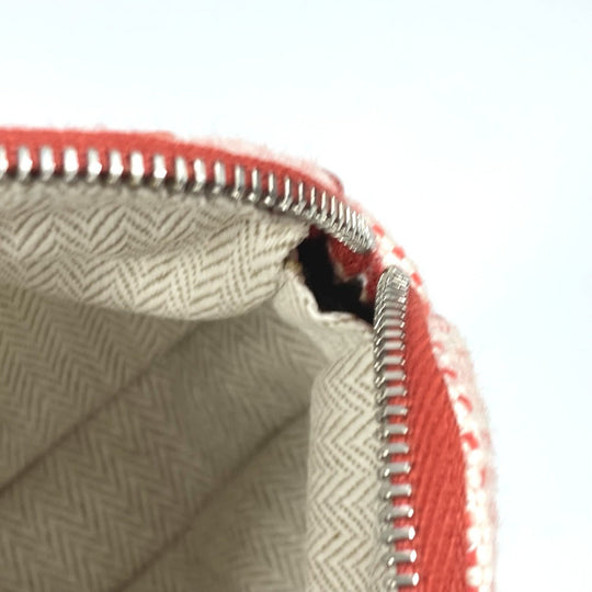 HERMES Pouch H103607M 01 cotton Red Pouch "Echappé"