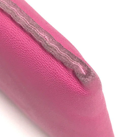 HERMES Pouch Anyo Miro pink purse Pochette Pillow PM Women Used Authentic