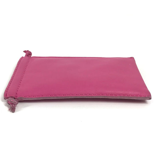 HERMES Pouch Anyo Miro pink purse Pochette Pillow PM Women Used Authentic