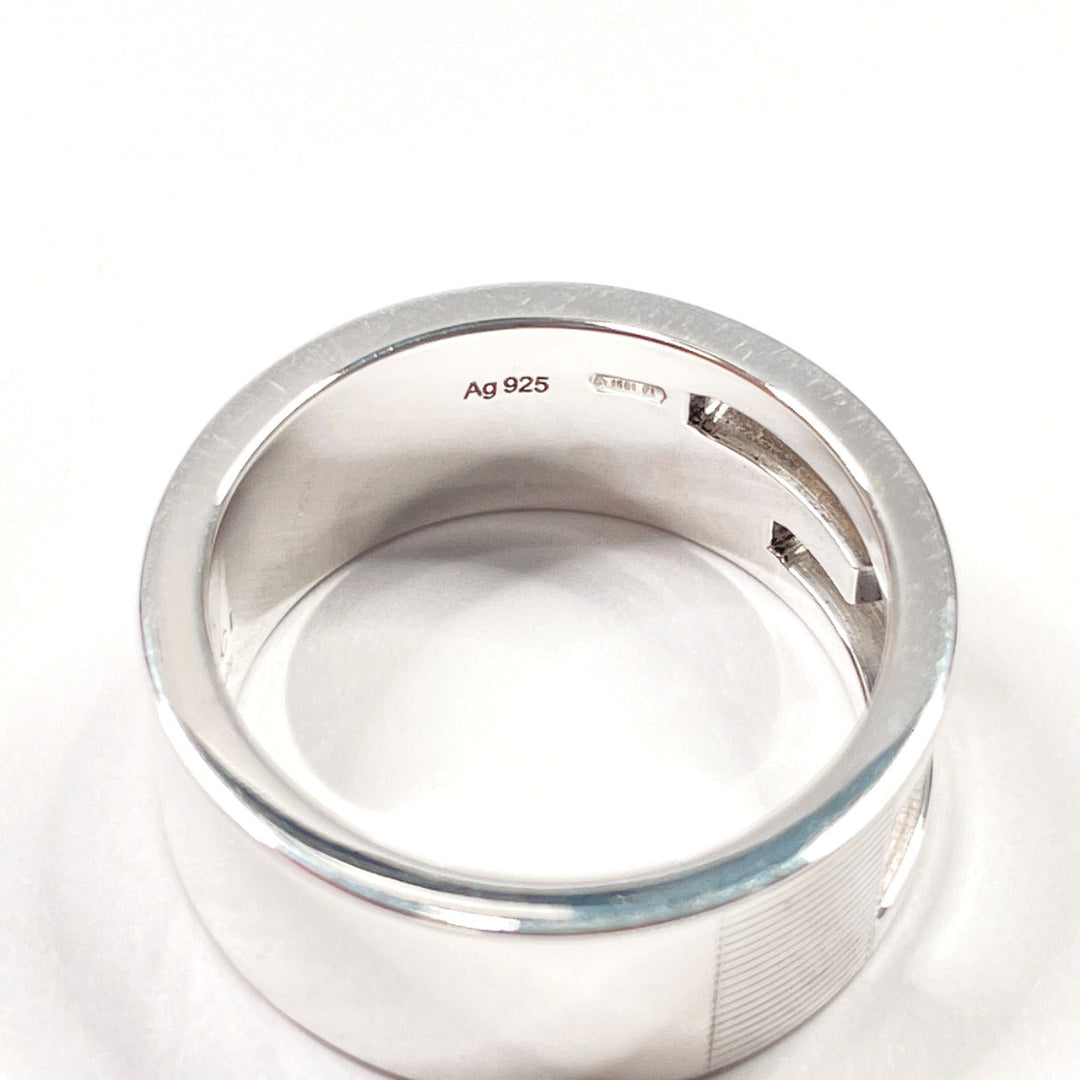 GUCCI Ring Silver925 Silver Branded Cutout G 13