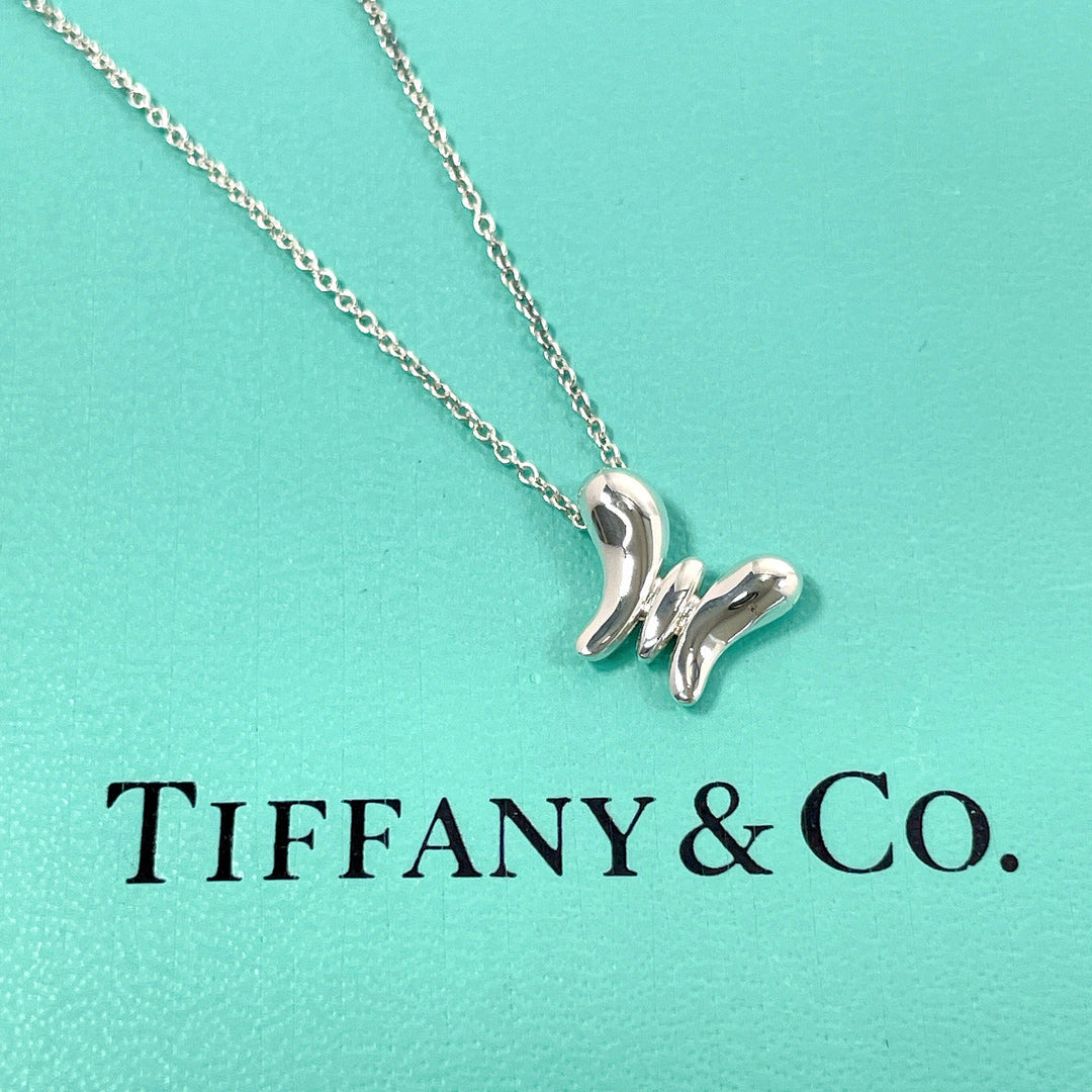 TIFFANY&Co. Necklace Silver925 Silver El Saperetti butterfly