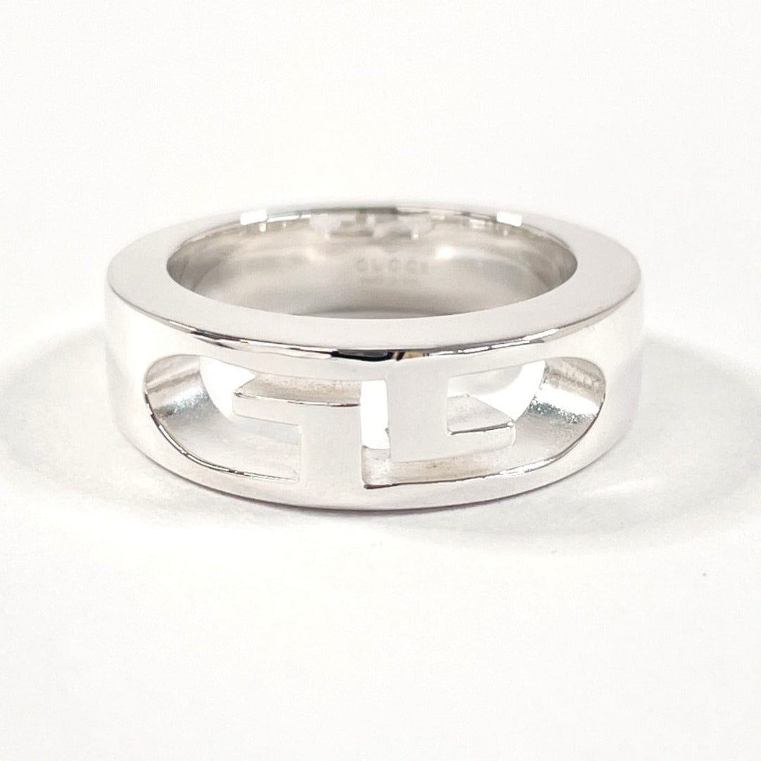 GUCCI Ring Silver925 Silver GG logo 10