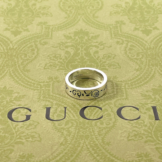 GUCCI Ring Silver925 Silver ghost 15