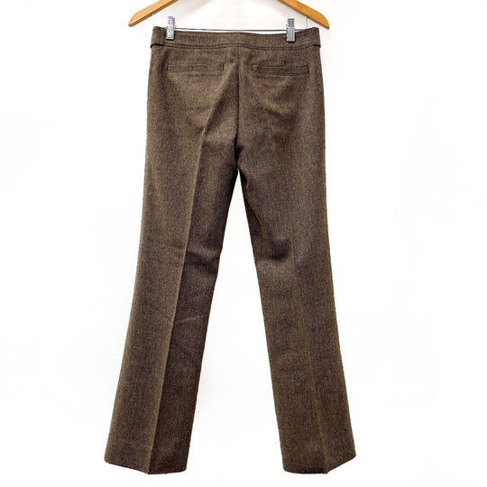 BURBERRY Pants Wool, polyester, 73% wool, 16% polyester, 10% nylon, 1% polyurethane Brown Burberry London Women 38 Used Authentic