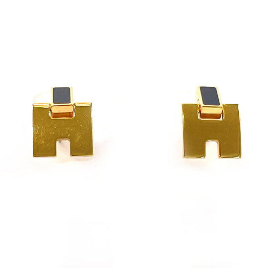 HERMES Pierce metal gold Eileen