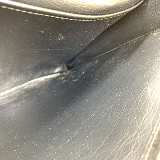 BURBERRY Clutch bag Canvas / leather beige logo check unisex(Unisex) Used Authentic